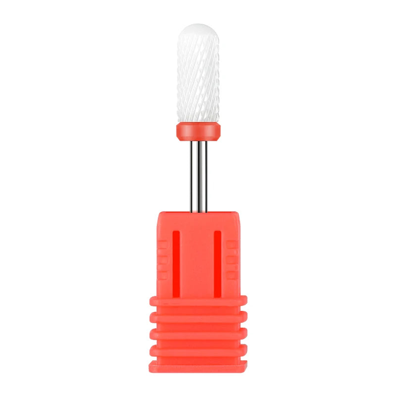 Professional Ceramic Nail Drill Bits Rotate Electric Polishing Milling Cutter Gel Polish Remover Manicure Machine Accessories
