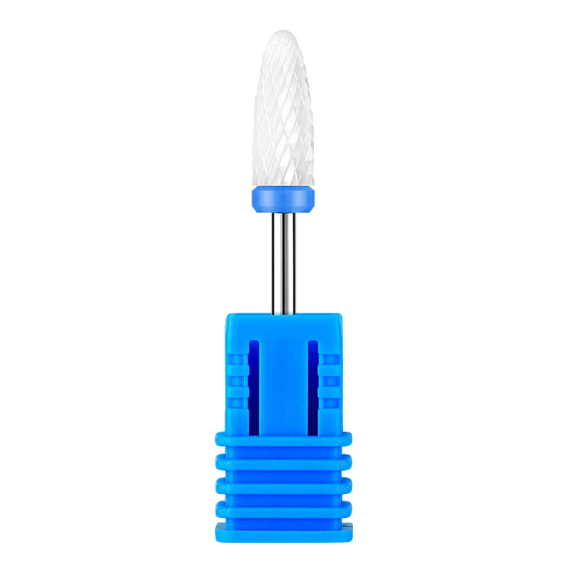Professional Ceramic Nail Drill Bits Rotate Electric Polishing Milling Cutter Gel Polish Remover Manicure Machine Accessories