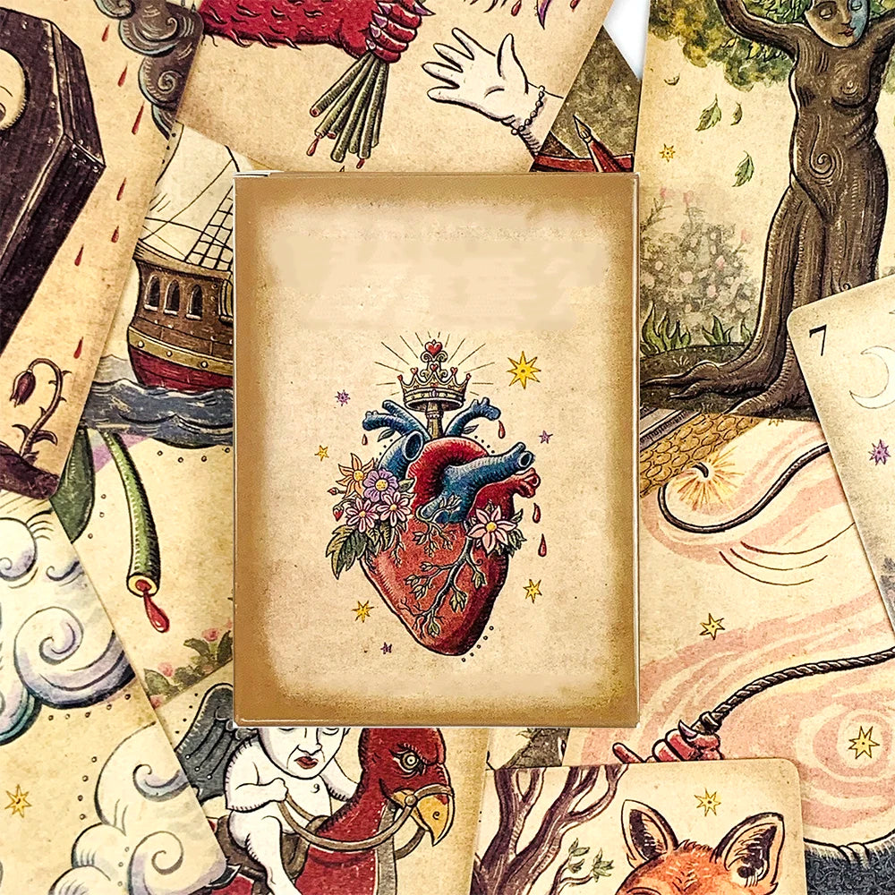 Oracle Cards A 36 Mysterious Divination Oracle Cards Party Entertainment Board Game,Perfect For Spiritual Guidance & Collectors