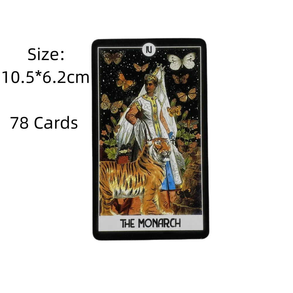 The Intuitive Night Goddess Tarot Decks High Quality Board Game Fun Divination Tarot For Beginners