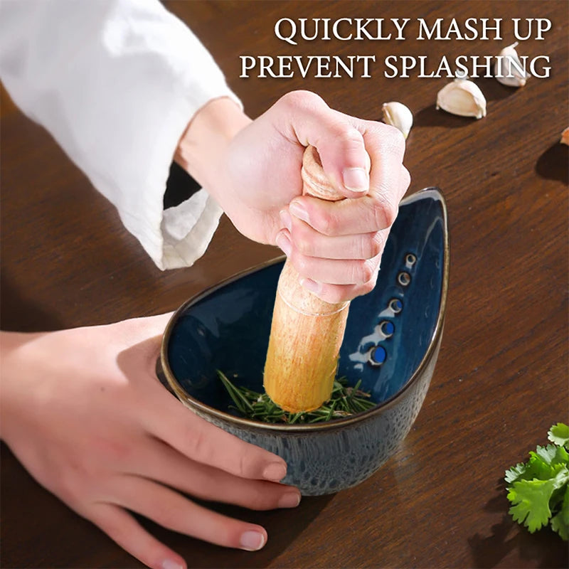 Herb Stripper Bowl, Risen Herb Peeling Bowl, Kitchen Herbs Leaf Stripping Tool, Herb Peeler For Kale, Thyme, Basil
