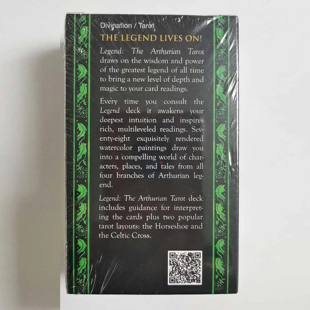 Legend King Arthurian Tarot Board Game Family Party Playing Cards Deck Table Game Divination Date Legend The Arthurian Tarot
