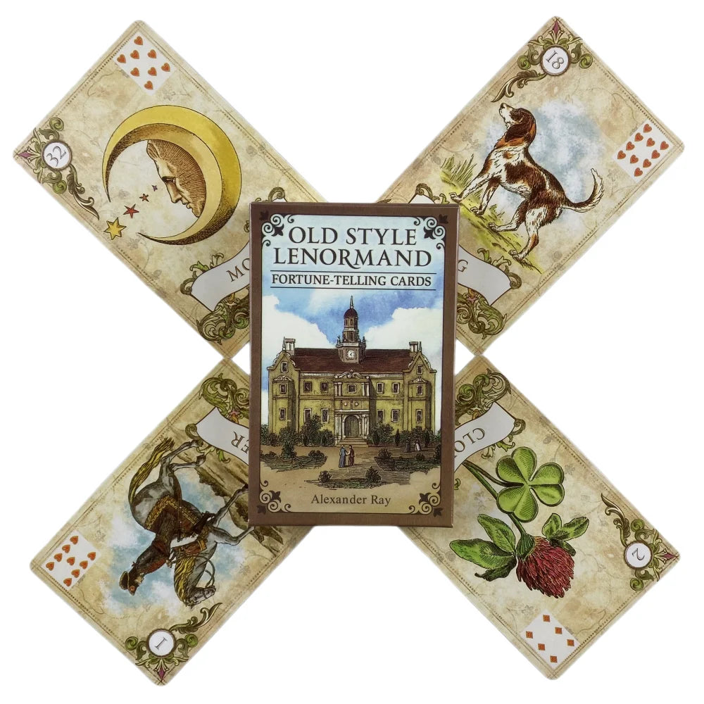 Oracle Cards Old Style Lenormand Oracle Card Tarot Card Party Prophecy Divination Board Game