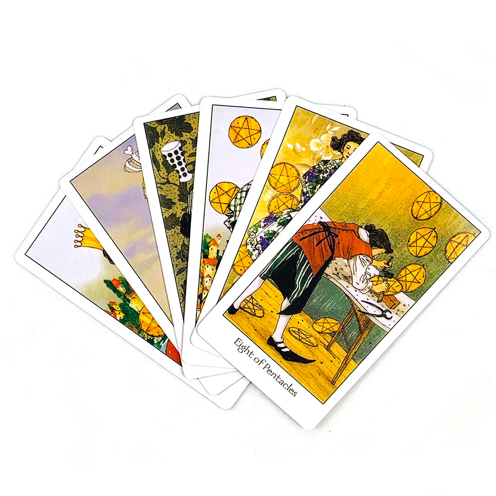 Tarot Cards A Traditional Tarot Cards With Contemporary Artistic Oracle Card Game For Divination, Meditation & Party Games