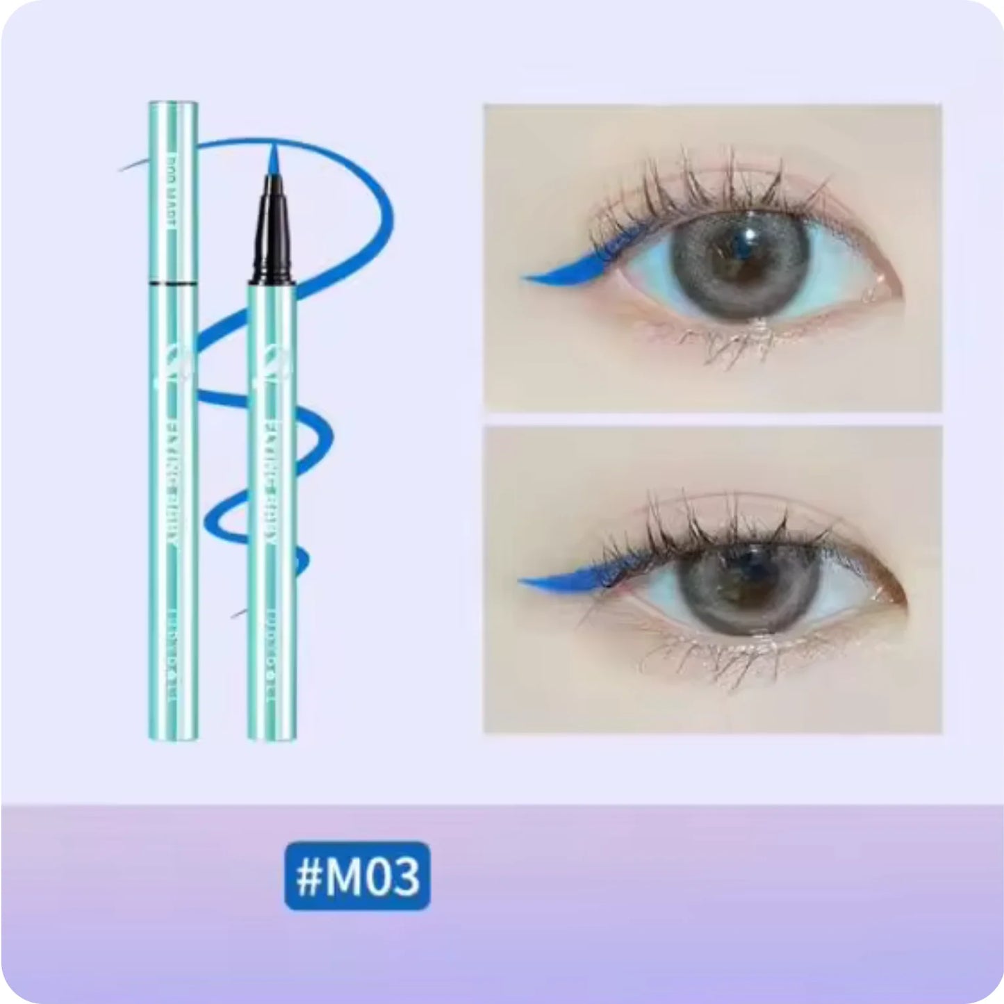 Judydoll New Black Liquid Eyeliner Pencil Waterproof 24 Hours Long Lasting Eye Makeup Smooth Superfine Eye Liner Pen