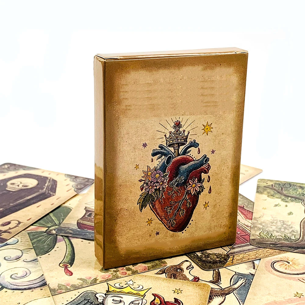 Oracle Cards A 36 Mysterious Divination Oracle Cards Party Entertainment Board Game,Perfect For Spiritual Guidance & Collectors
