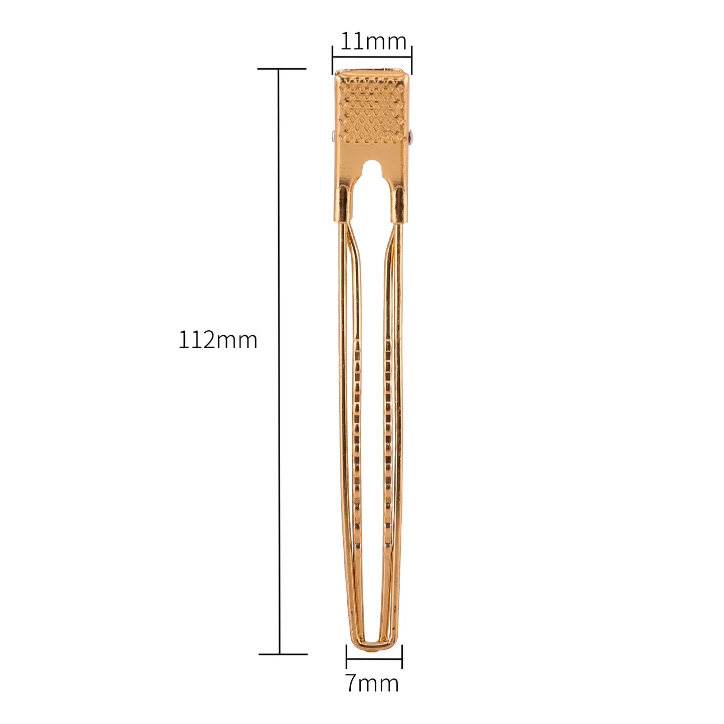 6Pcs/Set Hairdressing Alligator Hair Clips Salon Pro Seamless Clip Sectioning Barber Styling Barbershop Accessories