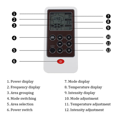 EMS Abdominal Toning Belt Electric Muscle Stimulation Muscle Toner Portable Fitness Massager Waist Trainer Body Slimming Shaping