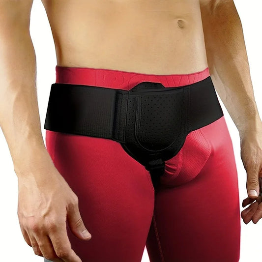 Inguinal Hernia Belt Truss Sports Hernia Support Pain Relief Recovery Strap for Surgical Recovery And Sports Injuries