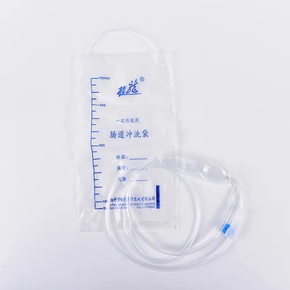 1000ML Medical Household Disposable Enema Bag Spa Bowel Detoxification Colon Hydrotherapy Anus Vaginal Clean Women Anal Shower