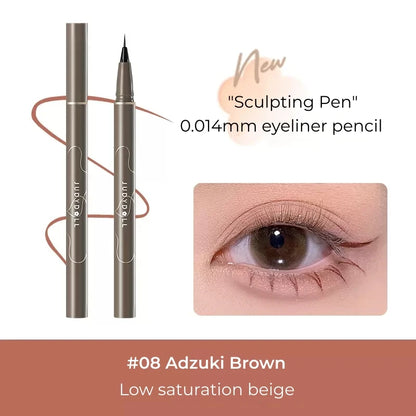 Judydoll New Black Liquid Eyeliner Pencil Waterproof 24 Hours Long Lasting Eye Makeup Smooth Superfine Eye Liner Pen