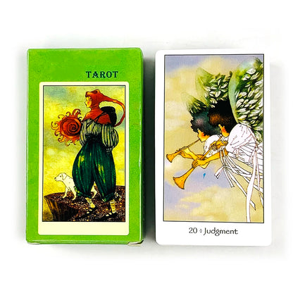 Tarot Cards A Traditional Tarot Cards With Contemporary Artistic Oracle Card Game For Divination, Meditation & Party Games