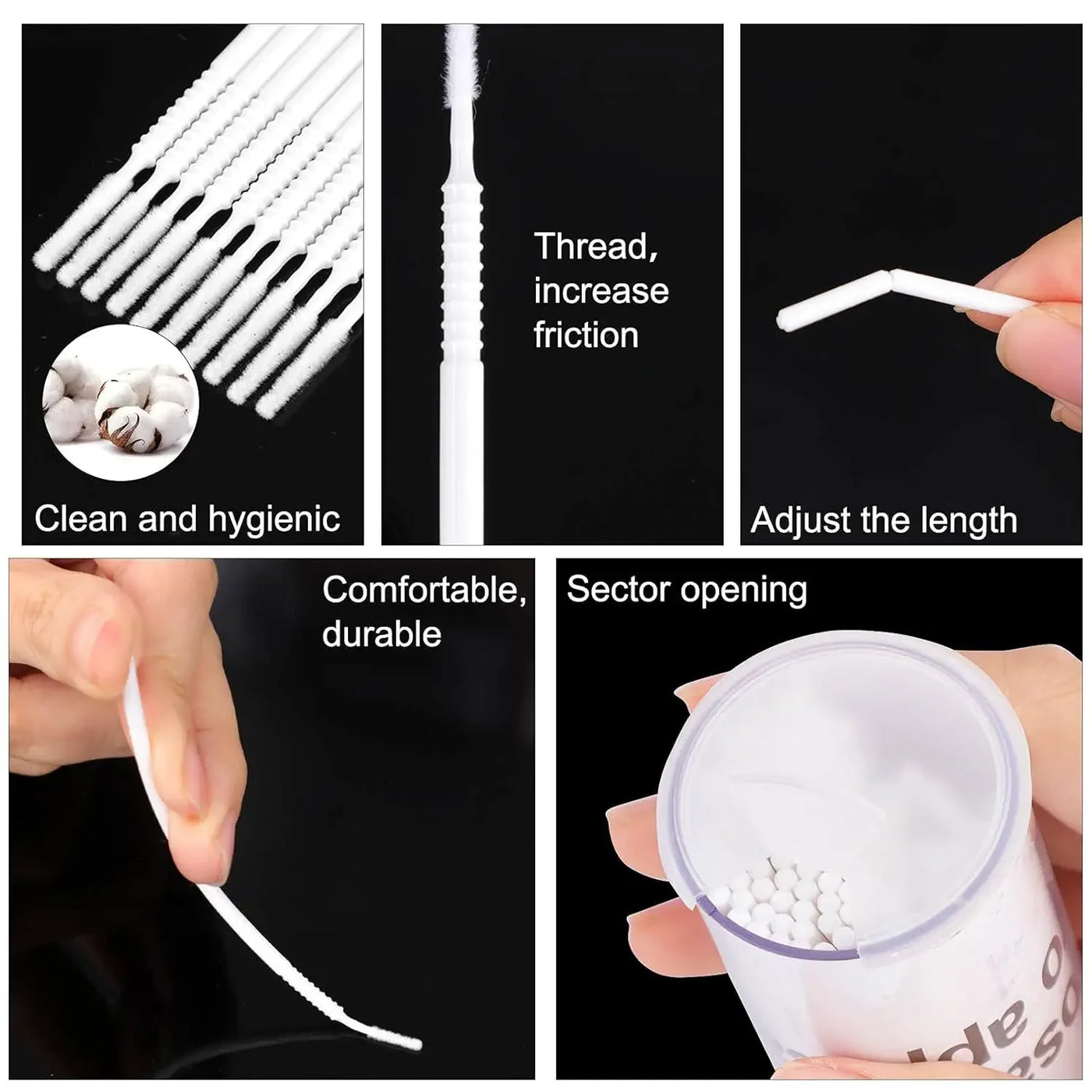 Micro Brush Disposable Lash Removing Swab Microbrush Mascara Wands Applicator Eyelash Extension Makeup brushes Tools