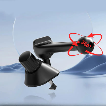 Car Phone Holder Mount Base 17mm Ball Head Air Vent Clip Adjustable Extension Arm For Dashboard Windshield Compatible All Phones