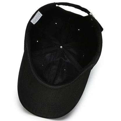 New Unisex Baseball Cap Spring And Autumn Outdoor Recreational Sports Fishing Embroidered Polyester Cotton Casual Cap