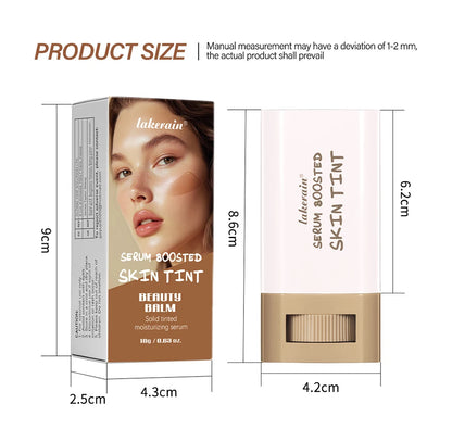 Beauty Balm Serum Boosted Skin Tint Foundation Stick Smooth Plumper Hight Coverage Travel Bronze Foundation Makeup