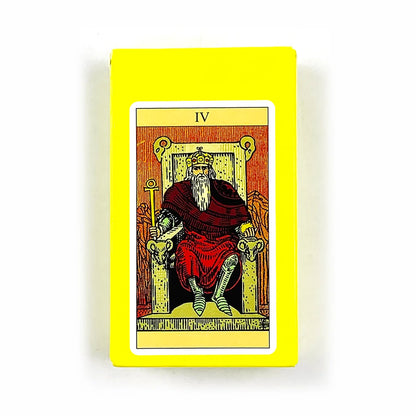 Russian Tarot Cards 78 Tarot Deck With Paper Guidebook,Classic Design For Beginners & Pros, Ideal For Divination, Meditation