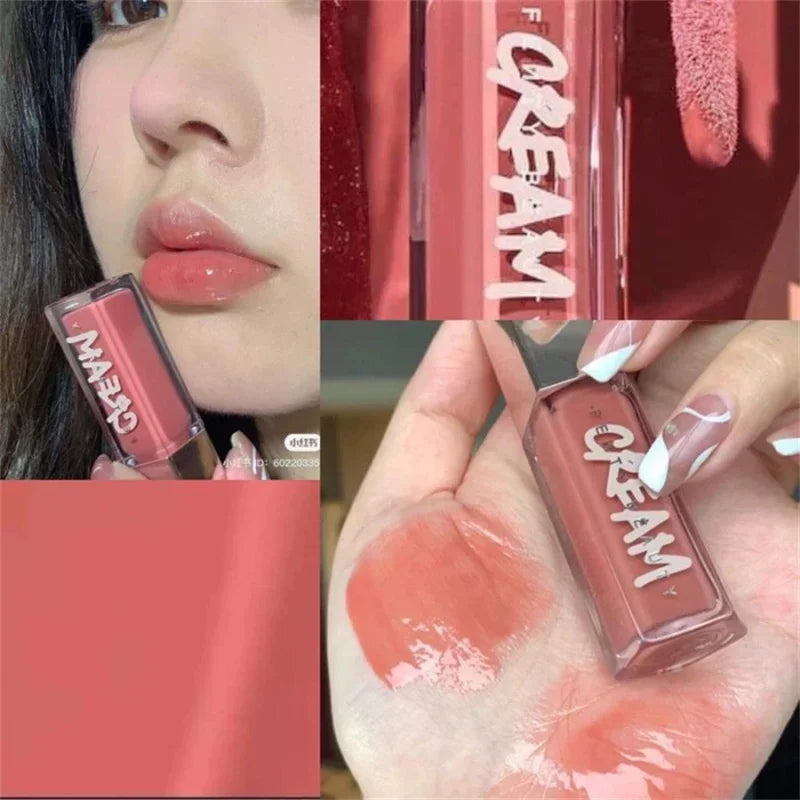 Fashion Fenty Beauty 9 Colors Lip Gloss Waterproof Liquid Lipstick Nude Pink Lips Tint Makeup Moisturizing Lip Glaze Cosmetics