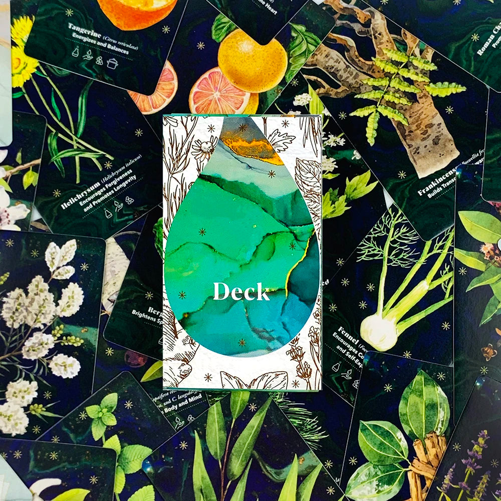 Oracle Card A 52 Cards To Enhance Body, Mind & Spirit Cards Game,Mystical Artwork, Spiritual Guidance & Collectors