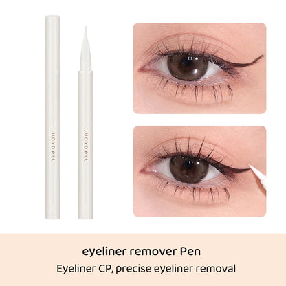 Judydoll New Black Liquid Eyeliner Pencil Waterproof 24 Hours Long Lasting Eye Makeup Smooth Superfine Eye Liner Pen