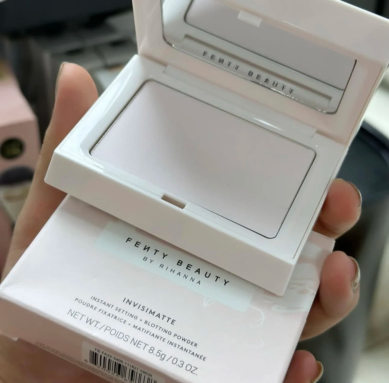 8.5g Original FentyBeauty Transparent Setting Makeup Powder Whiten Oil Control Matte Invisimatte Instant Setting Blotting Powder