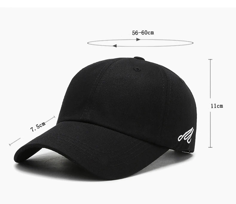 New Unisex Baseball Cap Spring And Autumn Outdoor Recreational Sports Fishing Embroidered Polyester Cotton Casual Cap