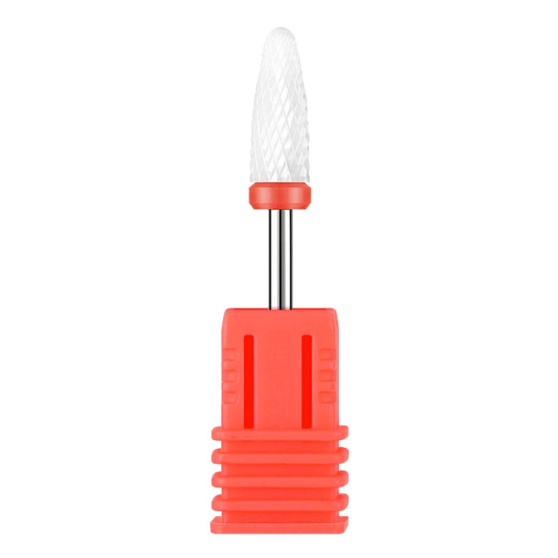 Professional Ceramic Nail Drill Bits Rotate Electric Polishing Milling Cutter Gel Polish Remover Manicure Machine Accessories
