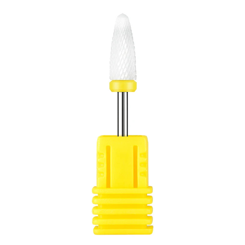 Professional Ceramic Nail Drill Bits Rotate Electric Polishing Milling Cutter Gel Polish Remover Manicure Machine Accessories