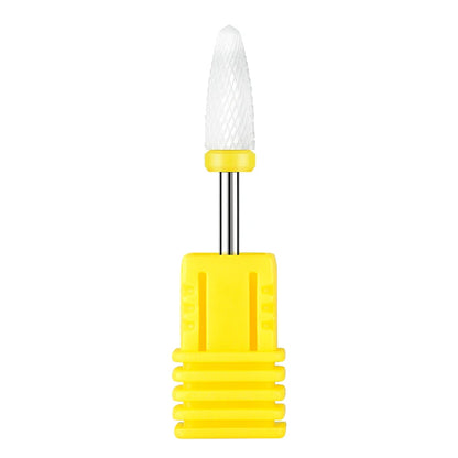 Professional Ceramic Nail Drill Bits Rotate Electric Polishing Milling Cutter Gel Polish Remover Manicure Machine Accessories