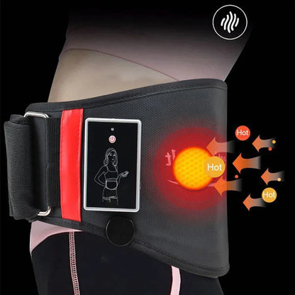 EMS Abdominal Toning Belt Electric Muscle Stimulation Muscle Toner Portable Fitness Massager Waist Trainer Body Slimming Shaping
