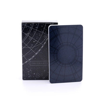 True Black Tarot Cards 78 Cards Set Divination Game Gift Board Table Game Oracles and Divination