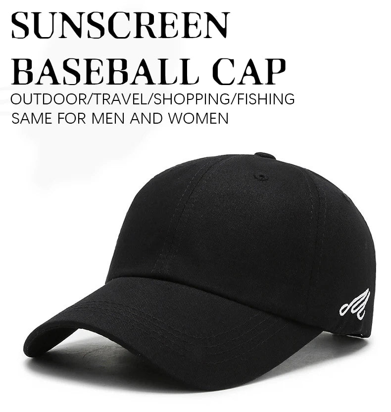 New Unisex Baseball Cap Spring And Autumn Outdoor Recreational Sports Fishing Embroidered Polyester Cotton Casual Cap