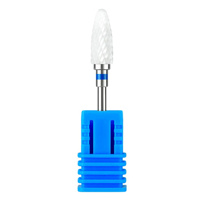 Professional Ceramic Nail Drill Bits Rotate Electric Polishing Milling Cutter Gel Polish Remover Manicure Machine Accessories