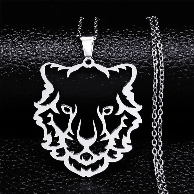 cat necklace kitten necklace silver cat pendant stainless steel necklace cat lover gift animal jewelry cute jewelry women's necklace pet lover gift feline jewelry cat pendant minimalist necklace Only Good Intentions 13