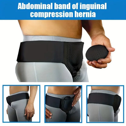 Inguinal Hernia Belt Truss Sports Hernia Support Pain Relief Recovery Strap for Surgical Recovery And Sports Injuries