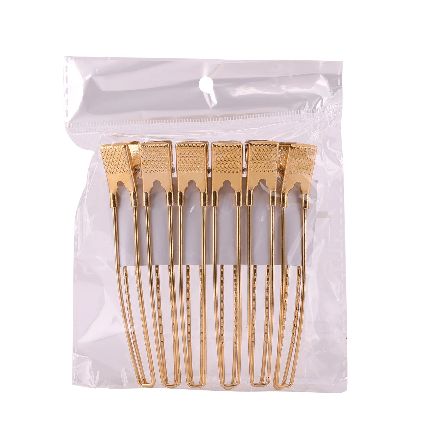 6Pcs/Set Hairdressing Alligator Hair Clips Salon Pro Seamless Clip Sectioning Barber Styling Barbershop Accessories