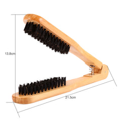 Professional Hair Straightener Bristle Straight Hair Double Brush V shaped Comb Clip Does Not Hurt Styling Tools  Home
