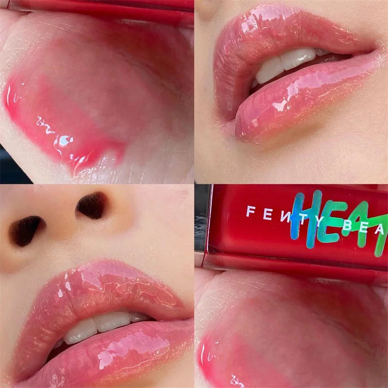 Fashion Fenty Beauty 9 Colors Lip Gloss Waterproof Liquid Lipstick Nude Pink Lips Tint Makeup Moisturizing Lip Glaze Cosmetics