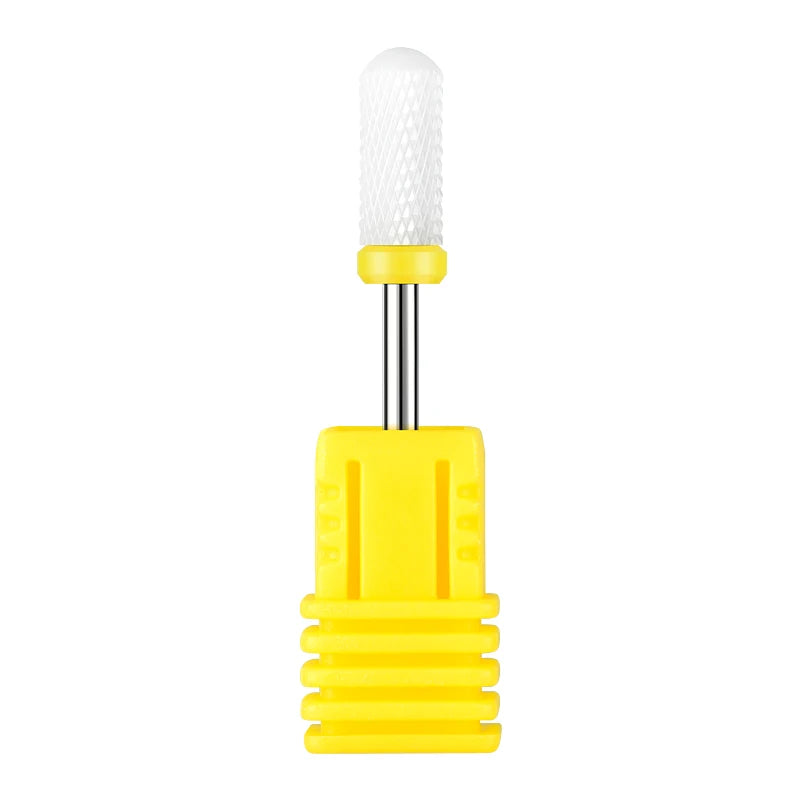 Professional Ceramic Nail Drill Bits Rotate Electric Polishing Milling Cutter Gel Polish Remover Manicure Machine Accessories
