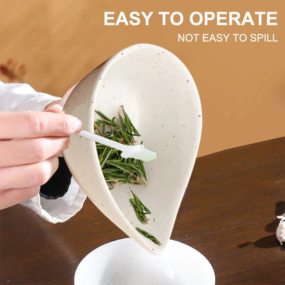 Herb Stripper Bowl, Risen Herb Peeling Bowl, Kitchen Herbs Leaf Stripping Tool, Herb Peeler For Kale, Thyme, Basil