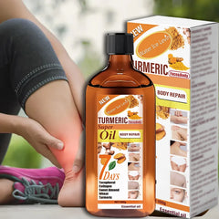 Turmeric Skincare Essential Oil, with Moisturizing and Brightening Effects, Is Gentle, Smooth, and Delicate, Easy to Absorb, and Helps Repair and Brighten the Skin. Suitable for Both Men and Women.
