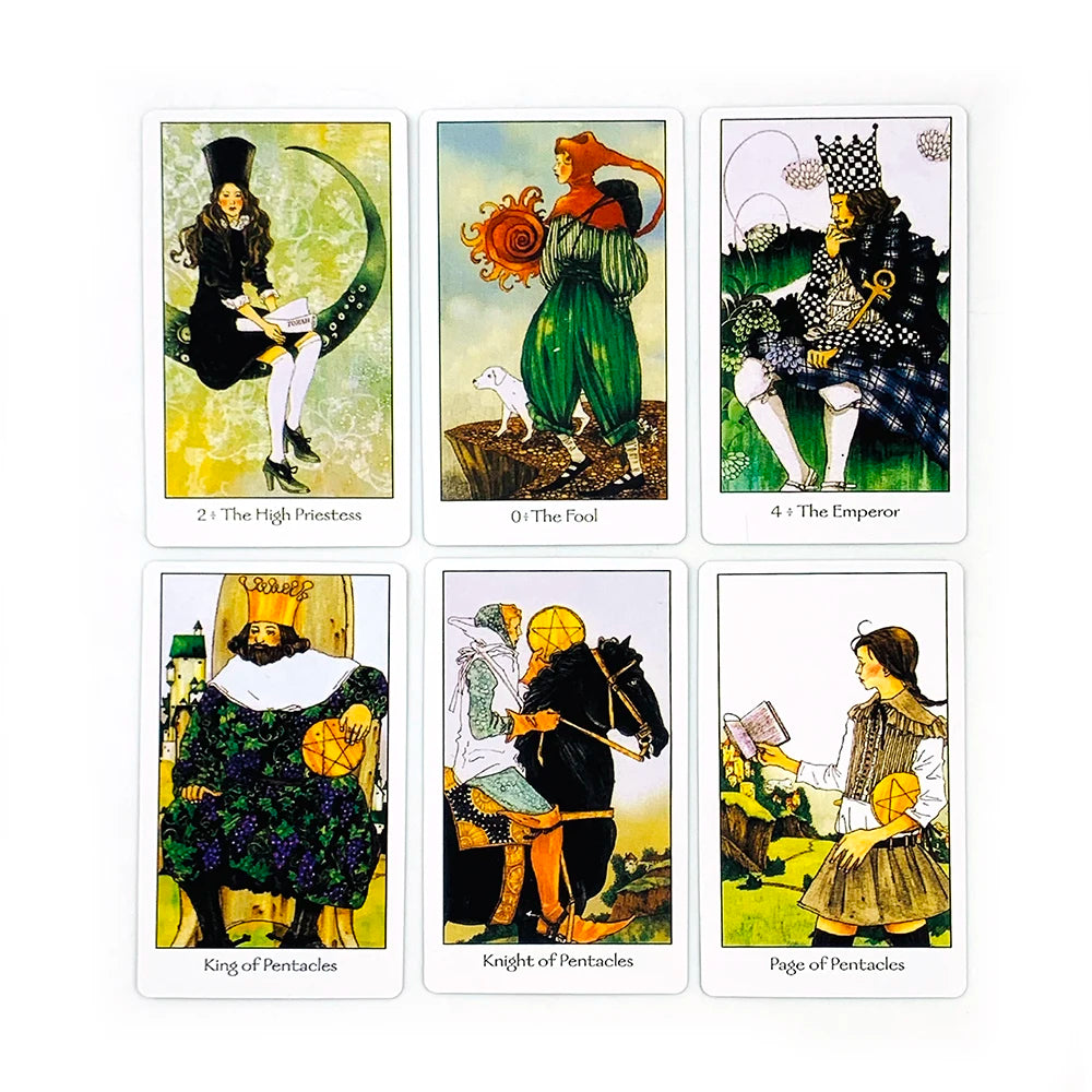 Tarot Cards A Traditional Tarot Cards With Contemporary Artistic Oracle Card Game For Divination, Meditation & Party Games