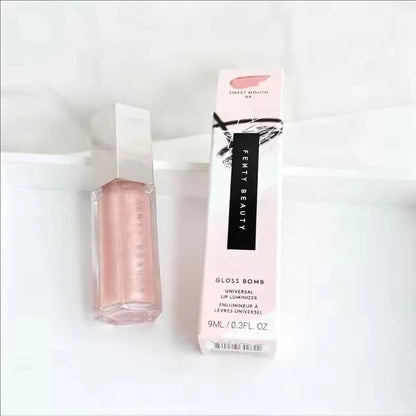Fashion Fenty Beauty 9 Colors Lip Gloss Waterproof Liquid Lipstick Nude Pink Lips Tint Makeup Moisturizing Lip Glaze Cosmetics