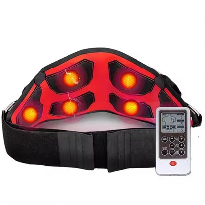 EMS Abdominal Toning Belt Electric Muscle Stimulation Muscle Toner Portable Fitness Massager Waist Trainer Body Slimming Shaping