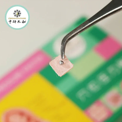 600 Pieces/box Needle Ear Stickers Gold Silver Color Magnetic Therapy Ear Seeds Stickers Patch Care Massage Therapy Needles
