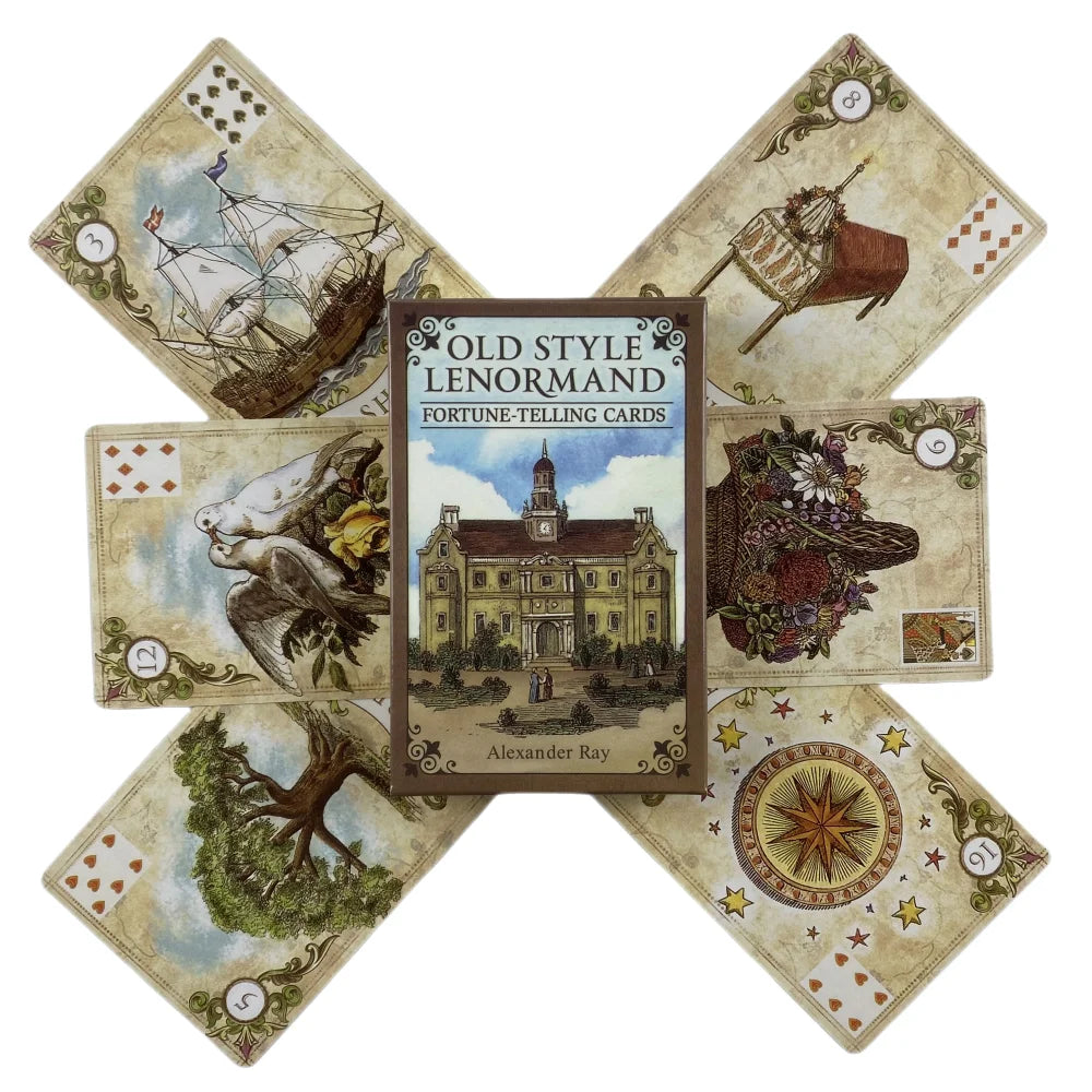 Oracle Cards Old Style Lenormand Oracle Card Tarot Card Party Prophecy Divination Board Game