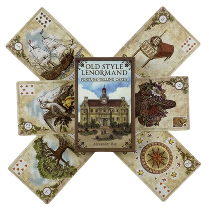 Oracle Cards Old Style Lenormand Oracle Card Tarot Card Party Prophecy Divination Board Game