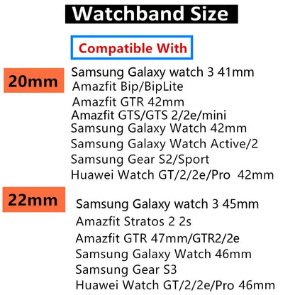 20mm strap For Amazfit GTS 4/3/2e/Mini/stratos 3/2 Metal Magnetic loop 22mm watch Bracelet Amazfit Gtr 4/3/pro/2e/bip-u-s-lite