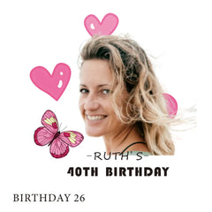 Custom Cheap Birthday Favors Temporary Tattoo With Face Photo, Cheers and Beers, Fiesta Favor
