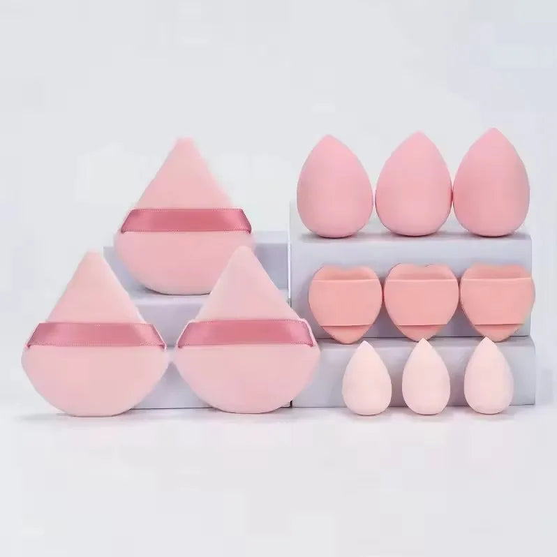 Professional Makeup Sponge Cosmetic Blender Beauty Egg Foundation Sponges Puff Powder Soft Gentle Multi-Purpose Makeup Tools